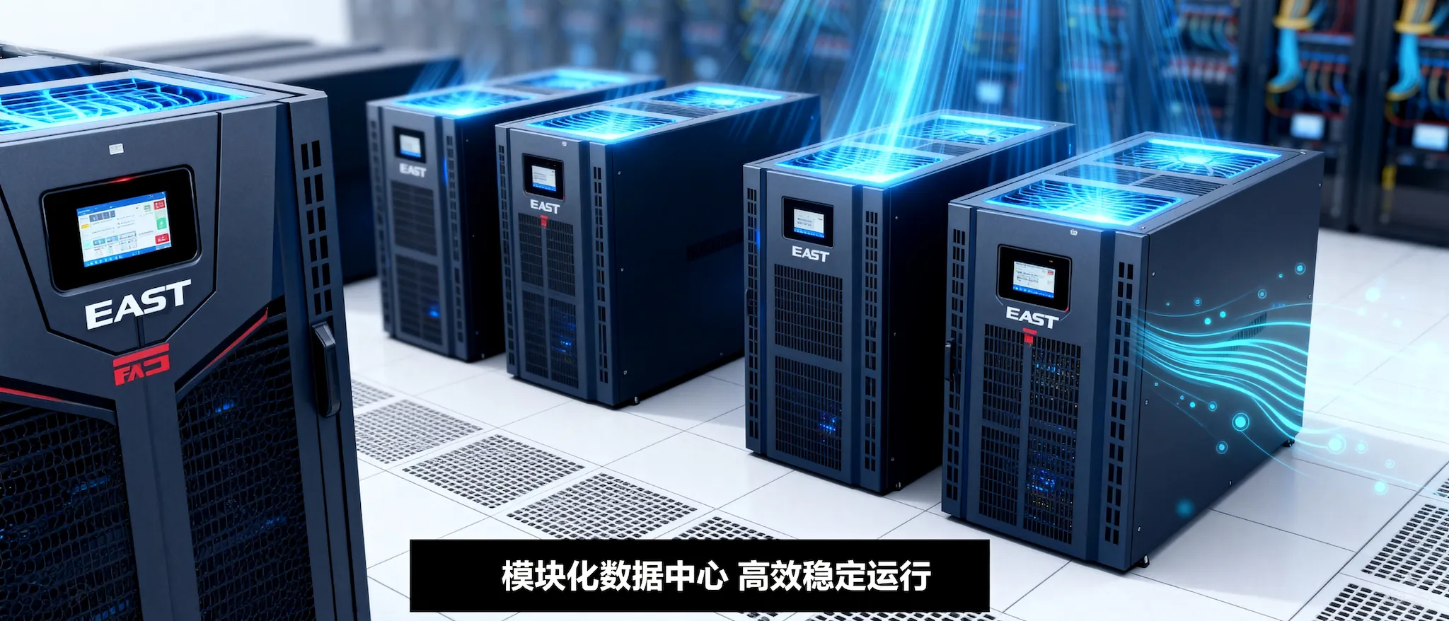 天诚腾达 - 易事特UPS产品与服务宣传图