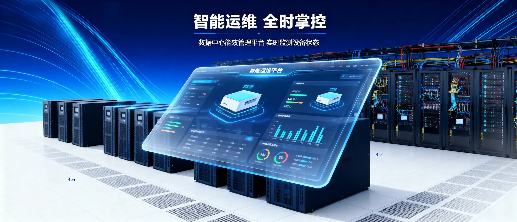 天诚腾达 - 易事特UPS产品与服务宣传图